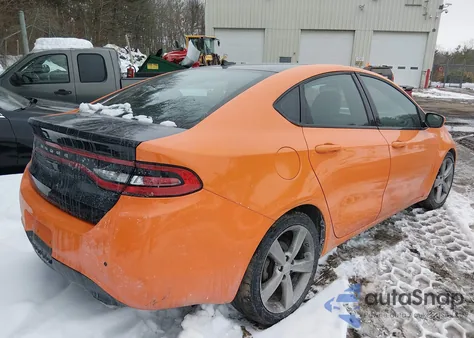 2014 Dodge Dart Gt z USA, uszkodzony, nr VIN 1C3CDFEB2ED703084